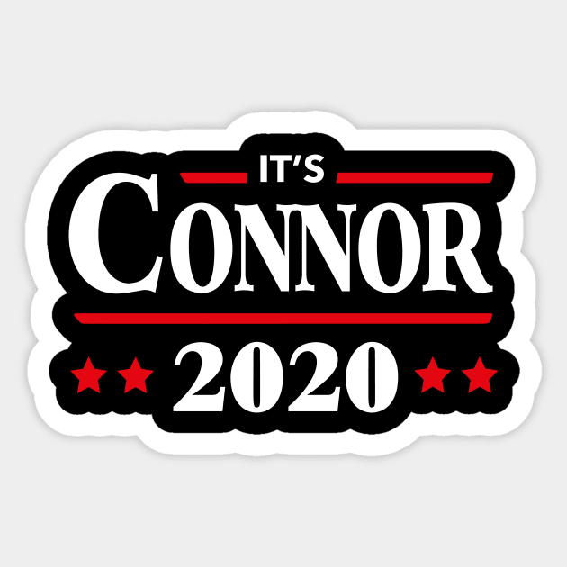 Connor 2020 Sticker by dumbshirts